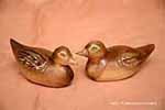 Canards sculptés