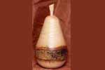 Poire tournée en Frêne